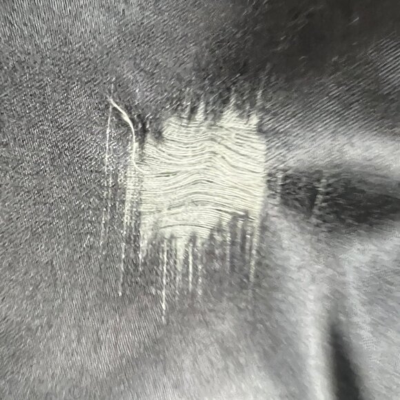 Vintage Novelty Print Penguin Pea Coat Faux Fur Teddy Jacket Oversized Peacoat - Picture 9 of 11